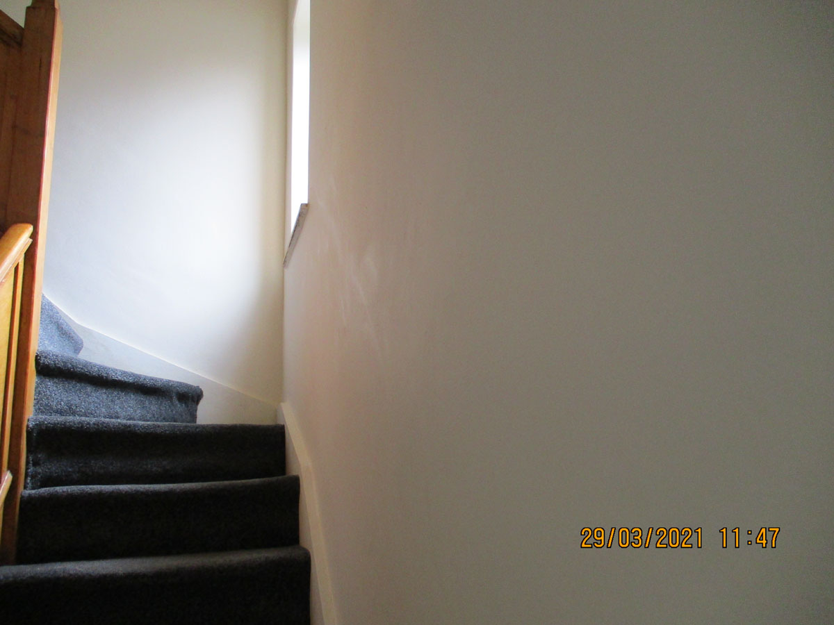 Stairwell condition documented