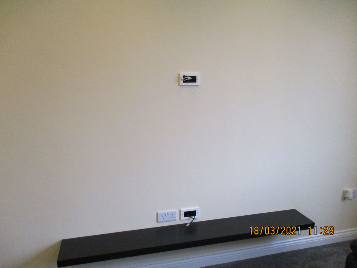 Wall aerial points (start of tenancy)